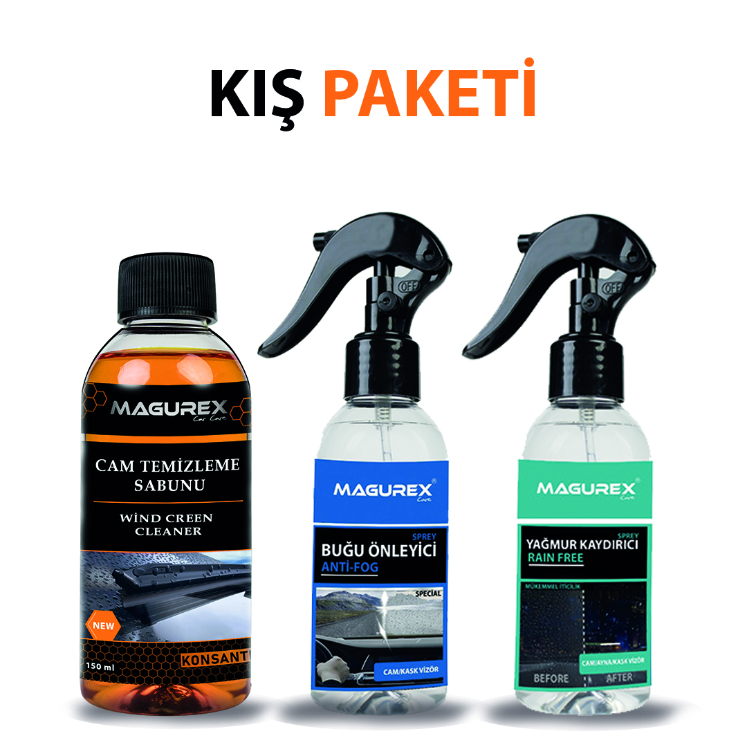 Cam Suyu sabunu 150 ML - Buğu Önleyici 150 ML -Yağmur Kaydırıcı 150ML