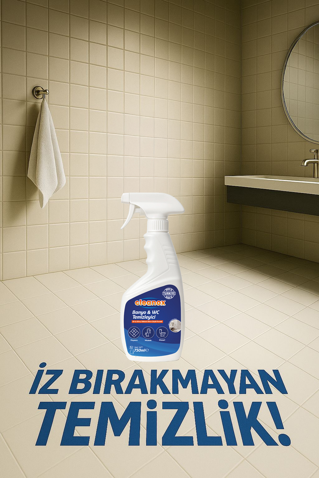 Cleanoxtr Banyo ve Wc Temizleyici - Thumbnail 3