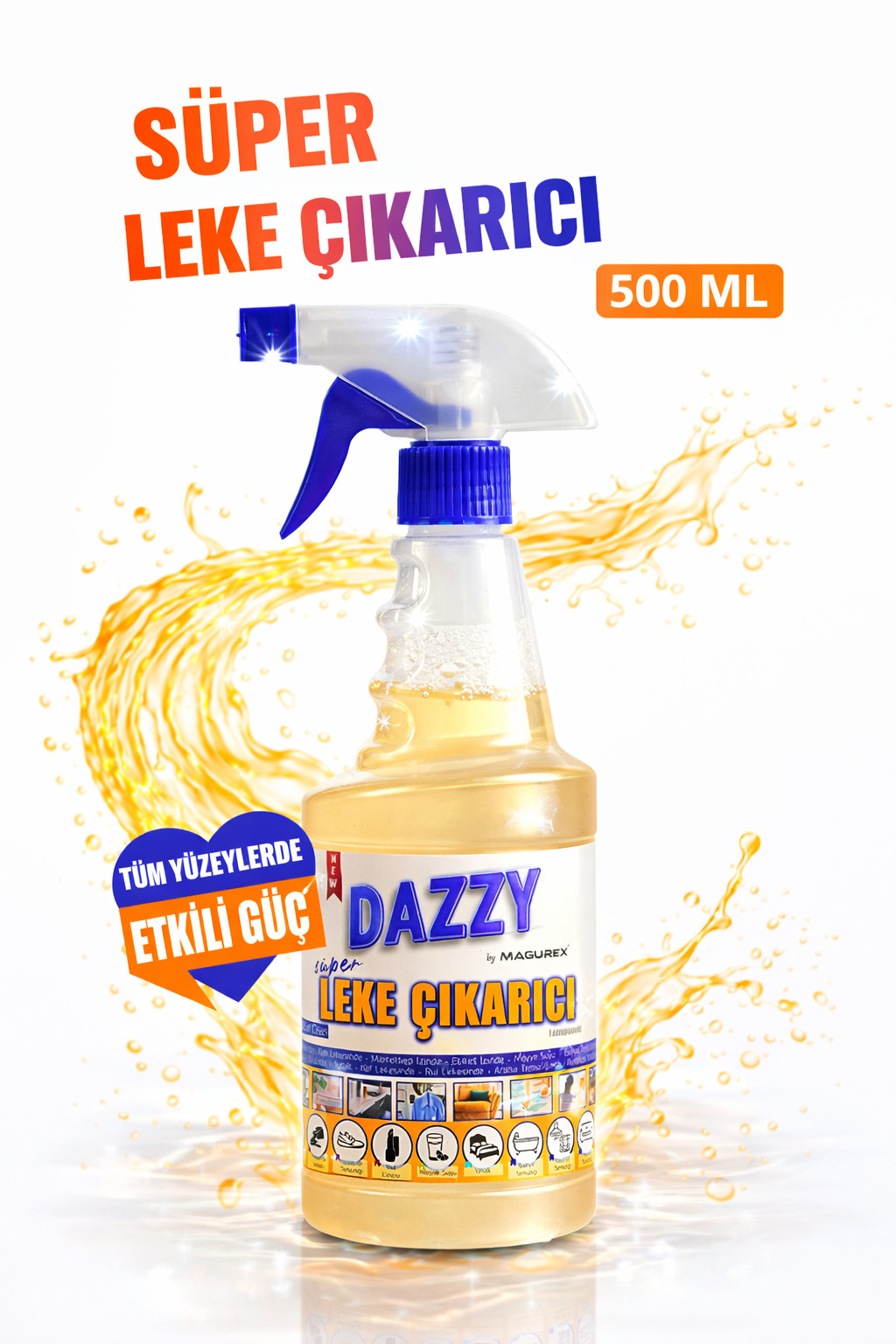 DAZZY LEKE ÇIKARICI SPREY 500 ML