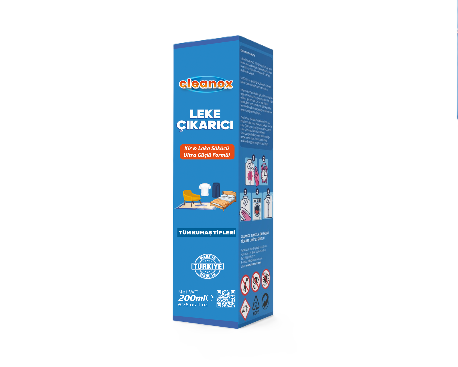 Cleanox Leke Çıkartıcı 200 ML - Thumbnail 3